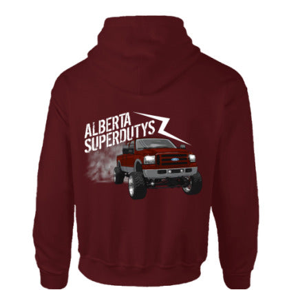 ASD Maroon Truck Hoodie